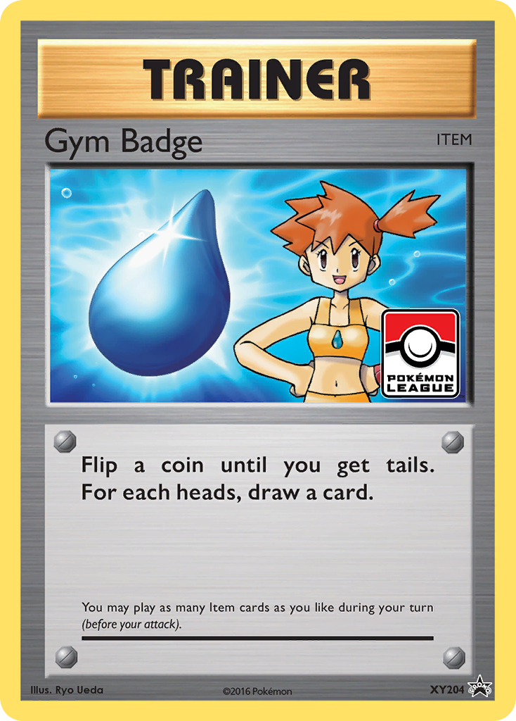 Gym Badge (XY204) (Misty) [XY: Black Star Promos] | Good Games Modbury