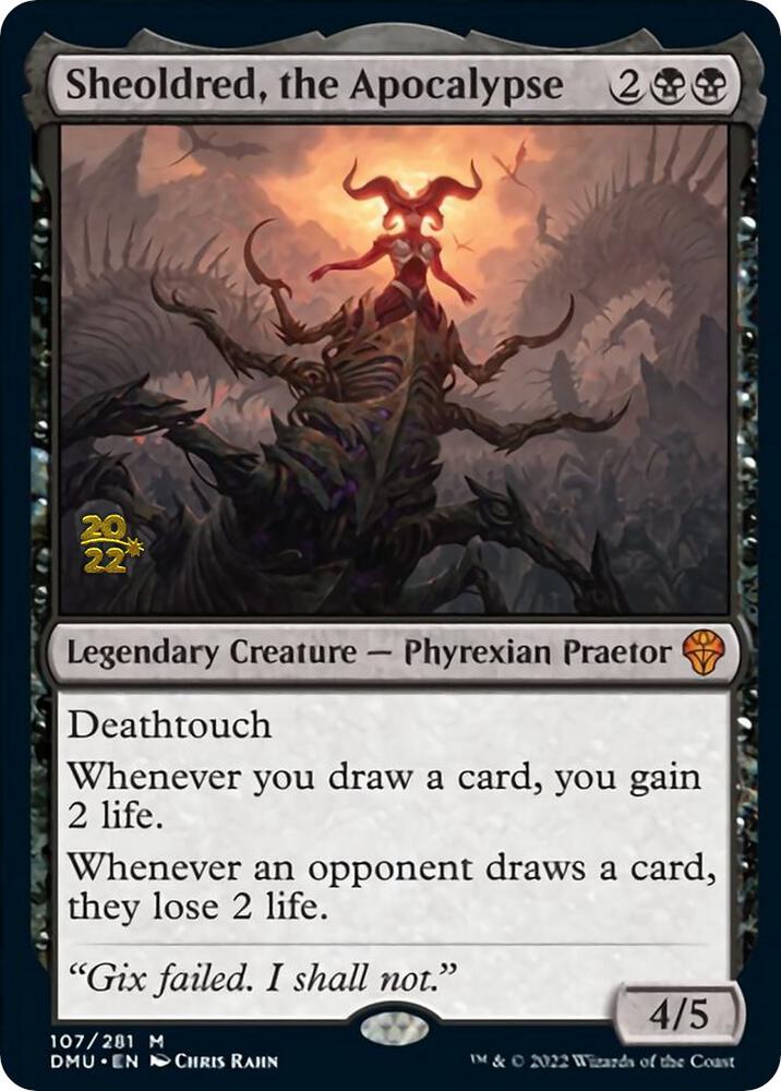 Sheoldred the Apocalypse 107s/161 (Prerelease Cards)  - Foil | Good Games Modbury