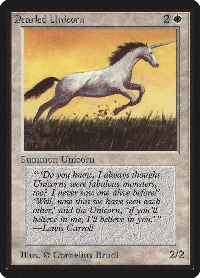 Pearled Unicorn 31/302 (Beta Edition)  | Good Games Modbury