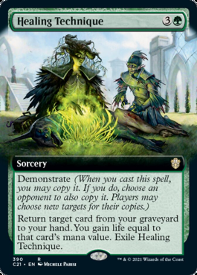 Healing Technique (Extended Art) [Commander 2021] | Good Games Modbury