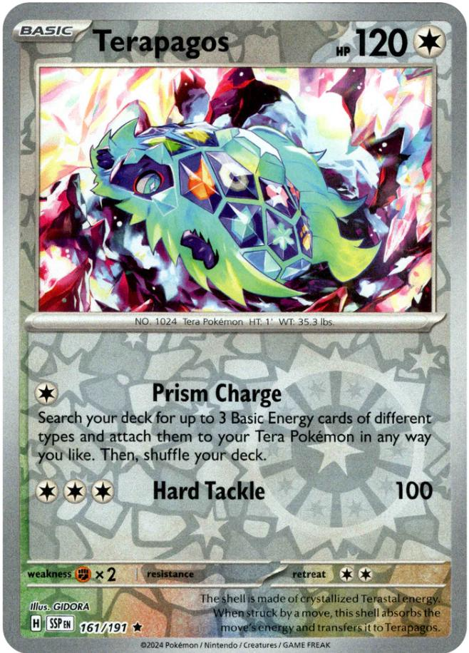 Terapagos (161/191) [Scarlet & Violet: Surging Sparks] | Good Games Modbury