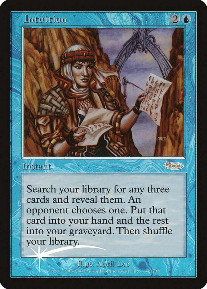 Intuition 1/3 (Judge Promos)  - Foil | Good Games Modbury
