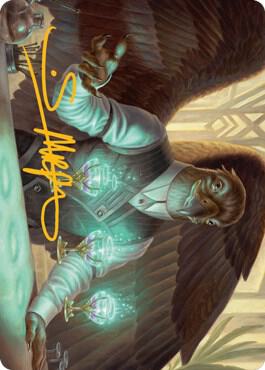 Speakeasy Server Art Card Gold Stamped Signature 9 (Art Series: Streets of New Capenna)  | Good Games Modbury