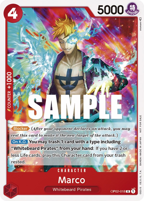 Marco (Promotion Pack 2023) [One Piece Promotion Cards] | Good Games Modbury