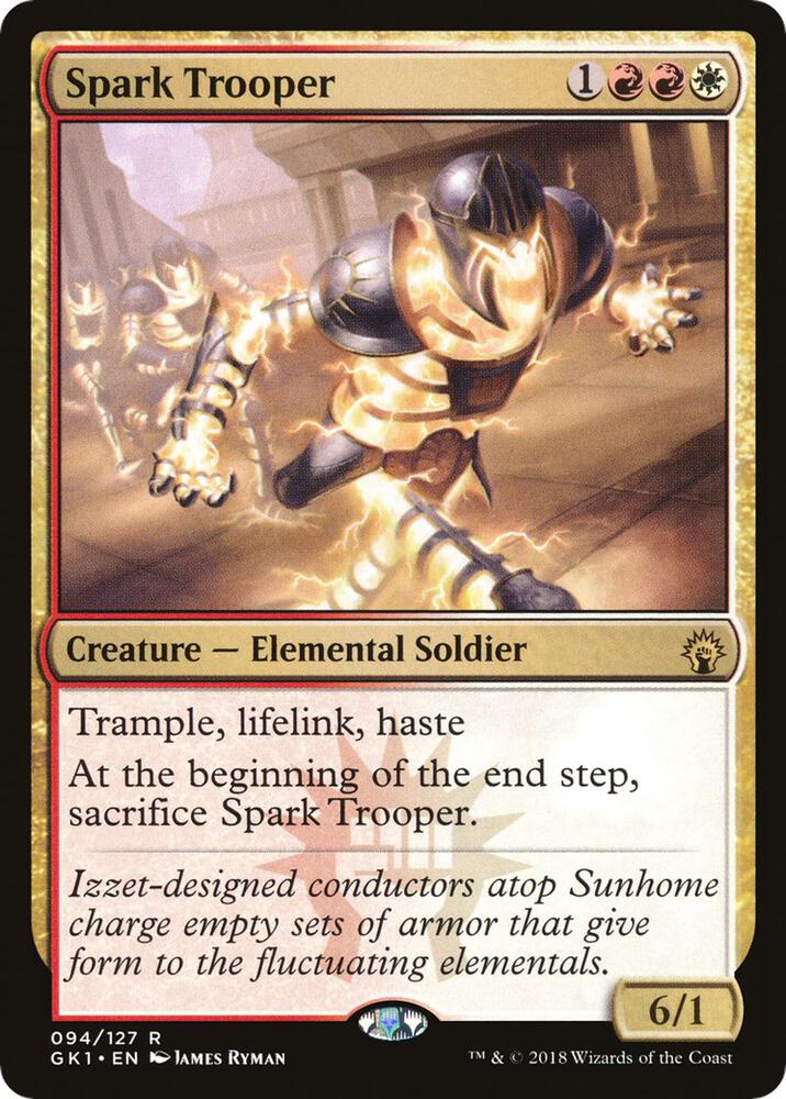 Spark Trooper 94/127 (Guilds of Ravnica: Guild Kits)  | Good Games Modbury