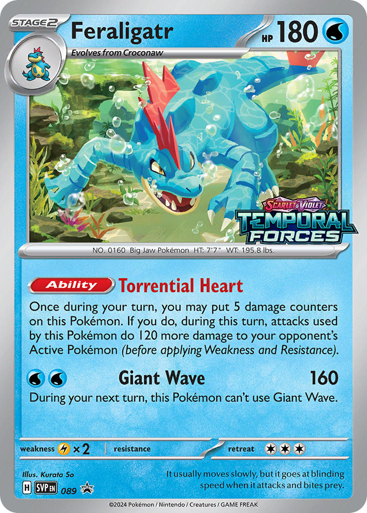 Feraligatr (089) [Scarlet & Violet: Black Star Promos] | Good Games Modbury