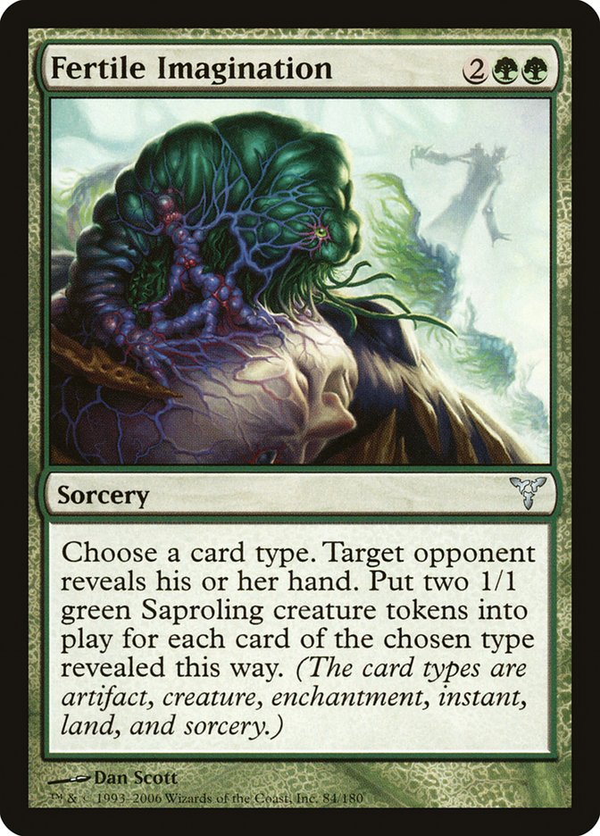 Fertile Imagination 84/180 (Dissension)  - Foil | Good Games Modbury