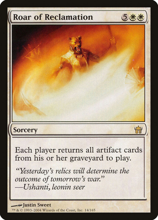 Roar of Reclamation 14/165 (Fifth Dawn)  - Foil | Good Games Modbury