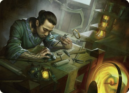 Renowned Weaponsmith Art Card [Commander Masters Art Series] | Good Games Modbury