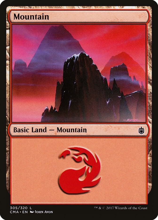Mountain 305/320 (Commander Anthology)  | Good Games Modbury