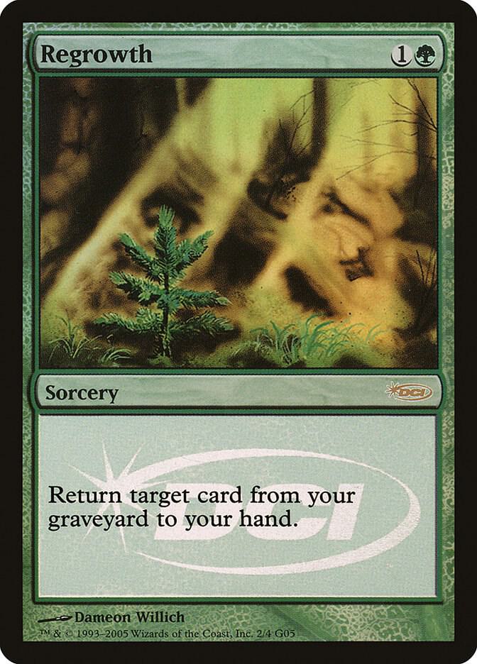 Regrowth 2/4 (Judge Promos)  - Foil | Good Games Modbury