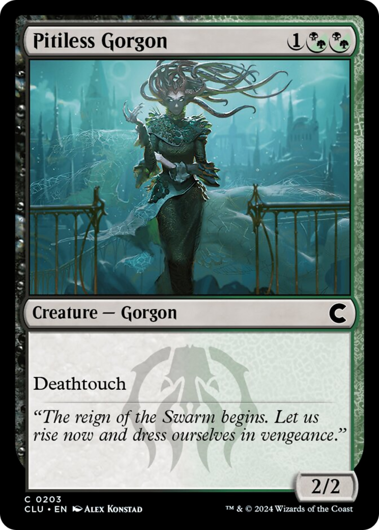 Pitiless Gorgon [Ravnica: Clue Edition] | Good Games Modbury