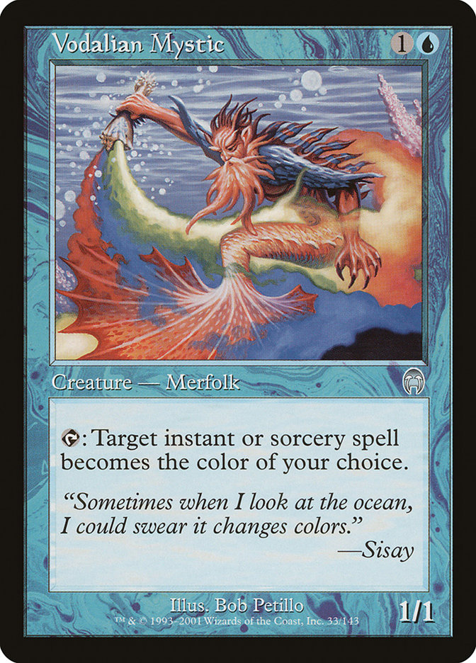 Vodalian Mystic 33/143 (Apocalypse)  - Foil | Good Games Modbury