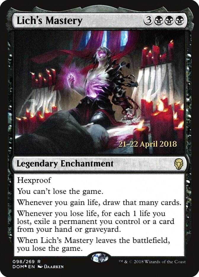 Lichs Mastery 98s/118 (Prerelease Cards)  - Foil | Good Games Modbury