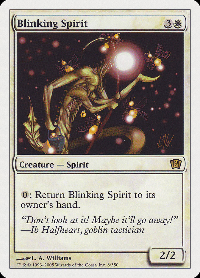 Blinking Spirit 8/350 (9th Edition)  | Good Games Modbury