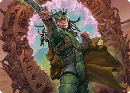 Eladamri Korvecdal Art Card 9 (Art Series: Modern Horizons 3)  | Good Games Modbury