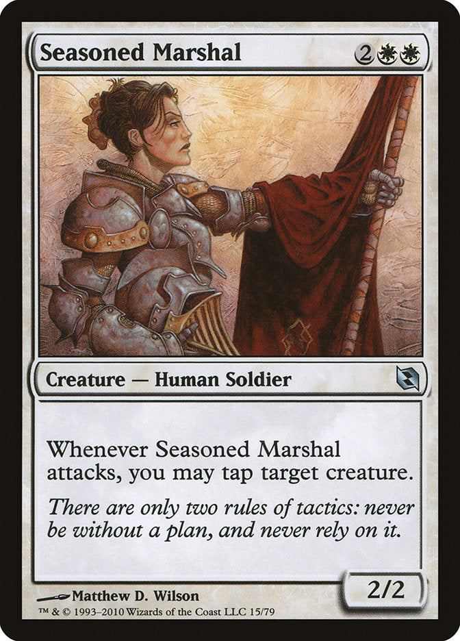 Seasoned Marshal 15/79 (Duel Decks: Elspeth vs. Tezzeret)  | Good Games Modbury