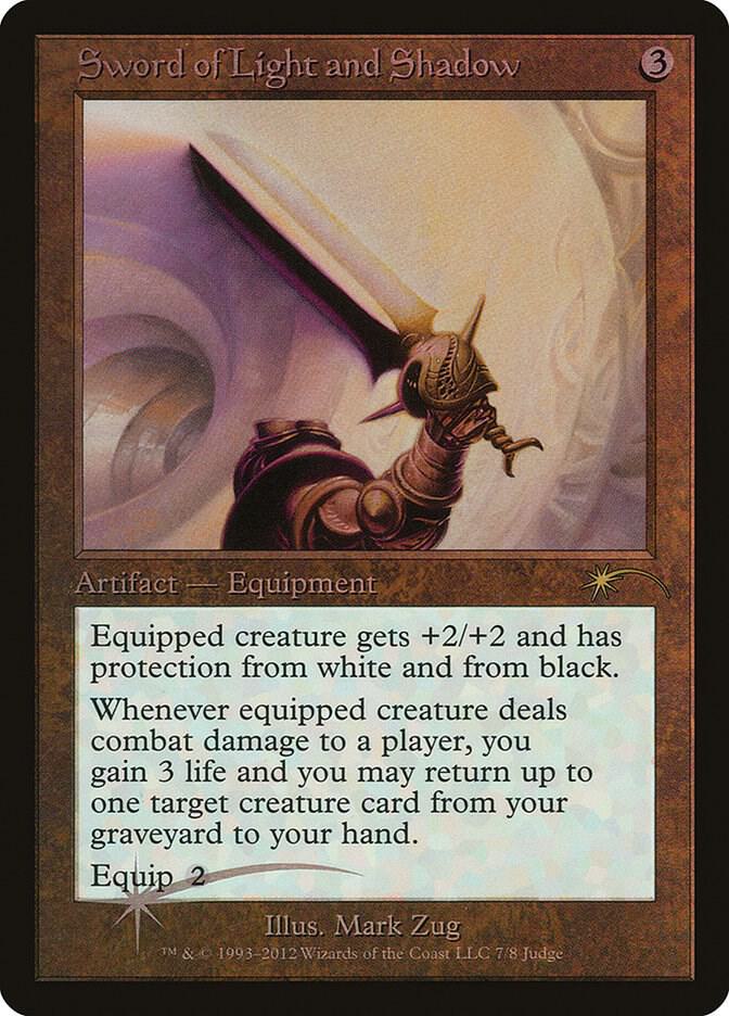 Sword of Light and Shadow 7/8 (Judge Promos)  - Retro Foil | Good Games Modbury