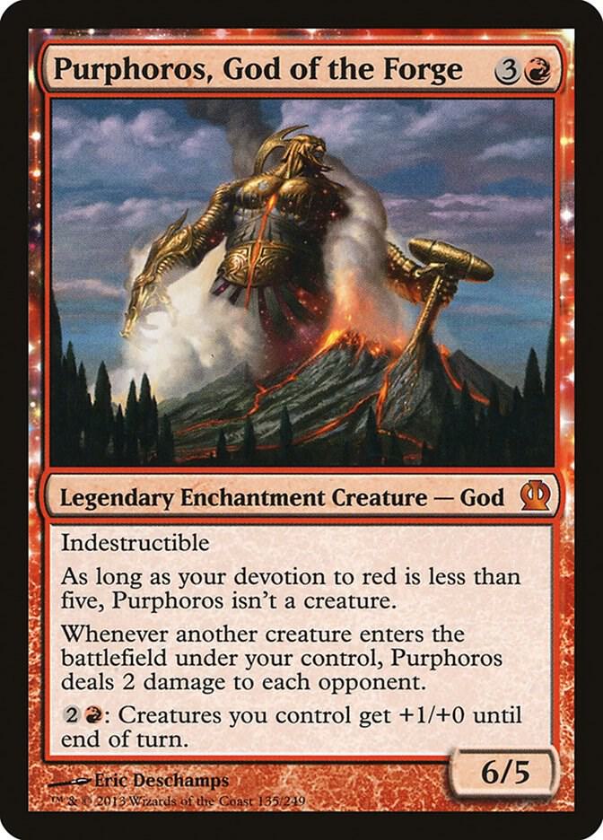 Purphoros, God of the Forge 135 (Theros)  | Good Games Modbury
