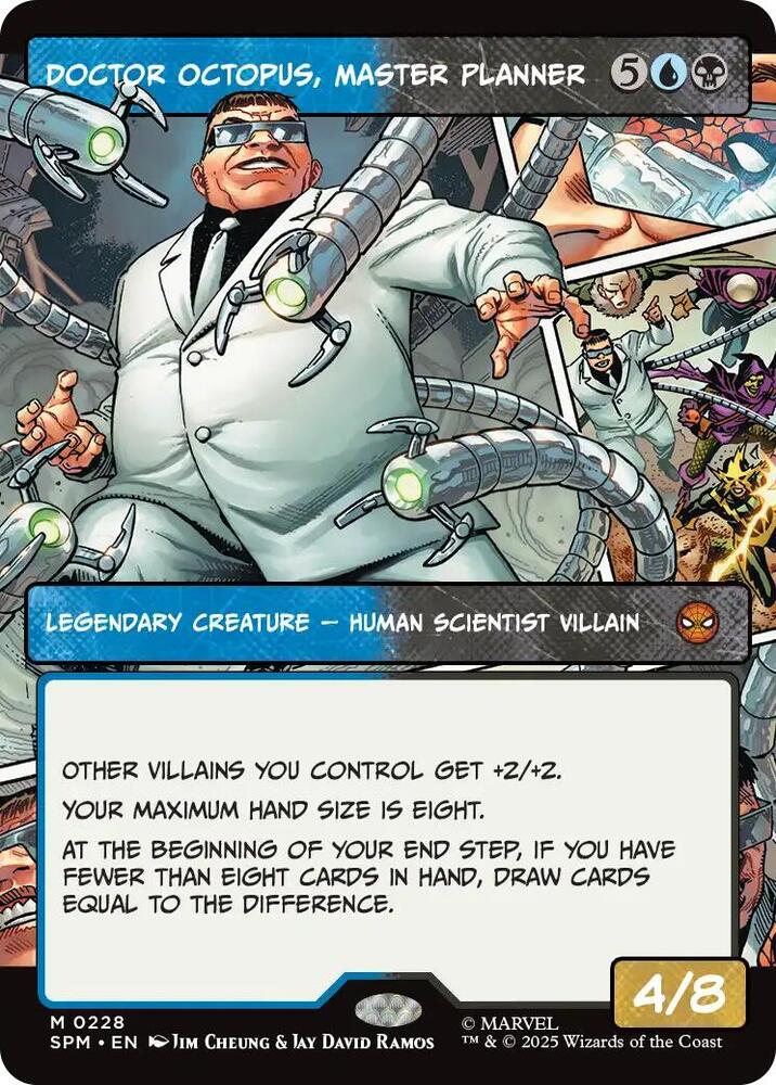 Doctor Octopus, Master Planner 228/198 (Marvel's Spider-Man)  - Showcase Foil | Good Games Modbury