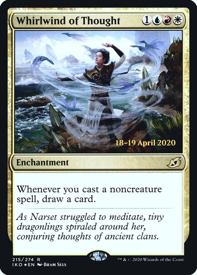 Whirlwind of Thought 215 (Prerelease Cards)  - Foil | Good Games Modbury