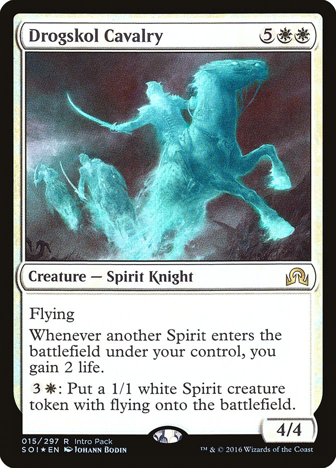 Drogskol Cavalry (Intro Pack) [Shadows over Innistrad Promos] | Good Games Modbury