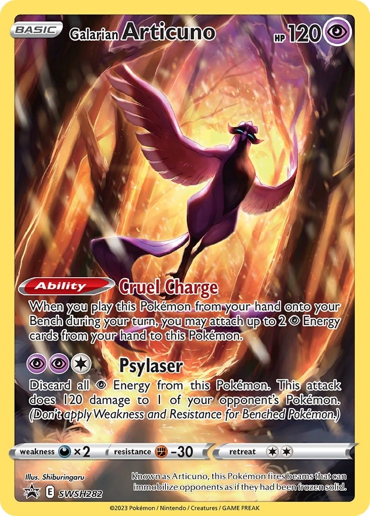 Galarian Articuno (SWSH282) [Sword & Shield: Black Star Promos] | Good Games Modbury