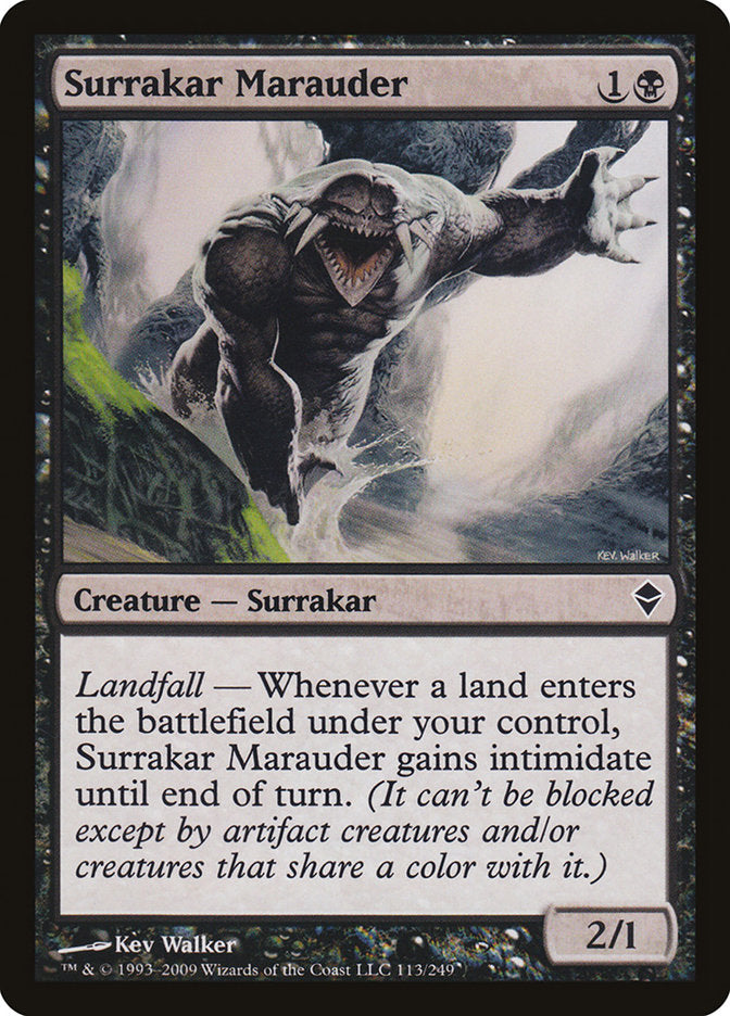 Surrakar Marauder 113/249 (Zendikar)  - Foil | Good Games Modbury
