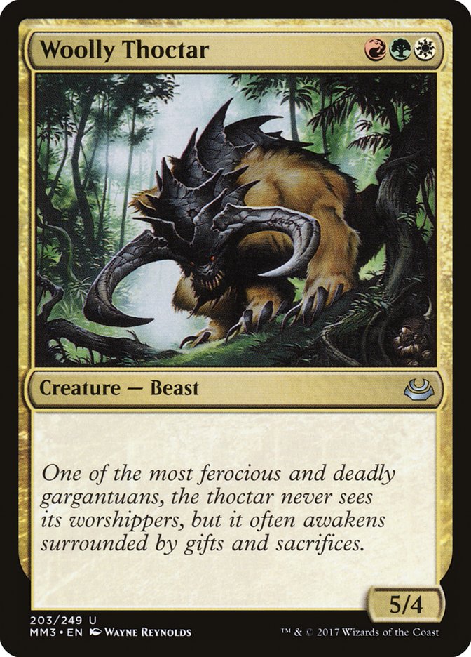 Woolly Thoctar 203/249 (Modern Masters 2017)  | Good Games Modbury
