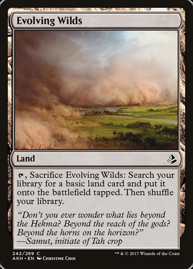 Evolving Wilds [Amonkhet] | Good Games Modbury