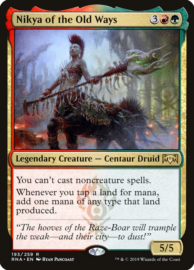 Nikya of the Old Ways 193/259 (Ravnica Allegiance)  | Good Games Modbury