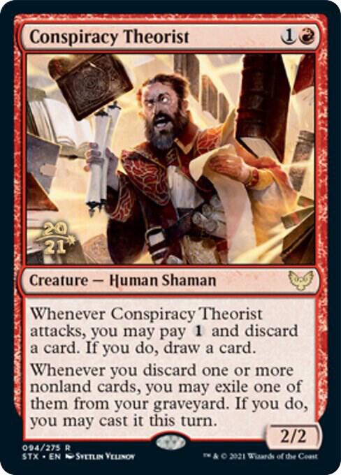 Conspiracy Theorist 94s/180 (Prerelease Cards)  - Foil | Good Games Modbury