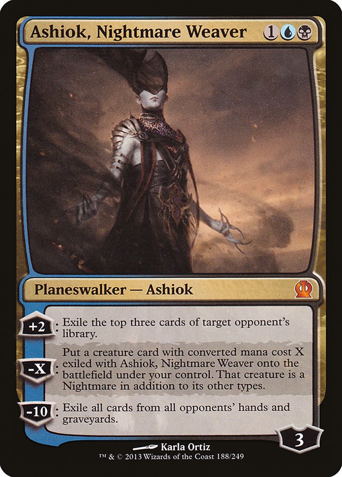 Ashiok, Nightmare Weaver [Theros] | Good Games Modbury