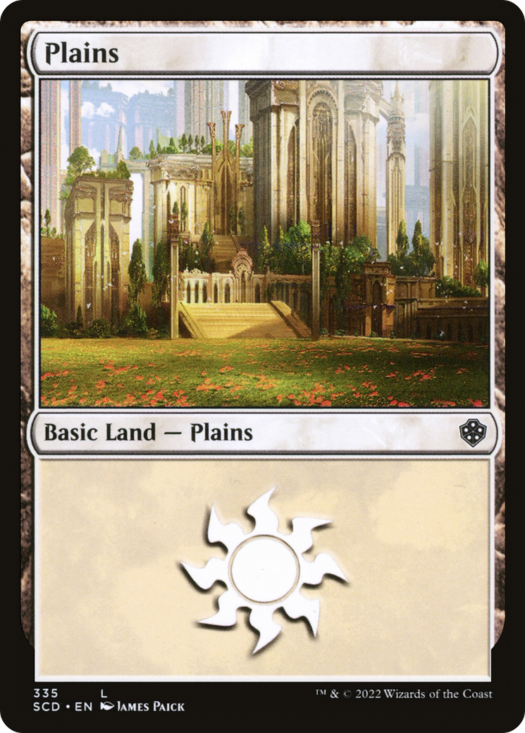 Plains (335) [Starter Commander Decks] | Good Games Modbury