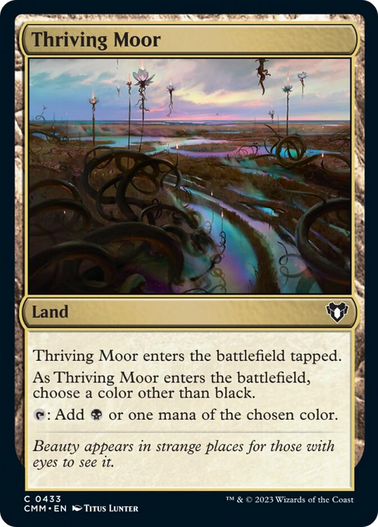 Thriving Moor [Commander Masters] | Good Games Modbury