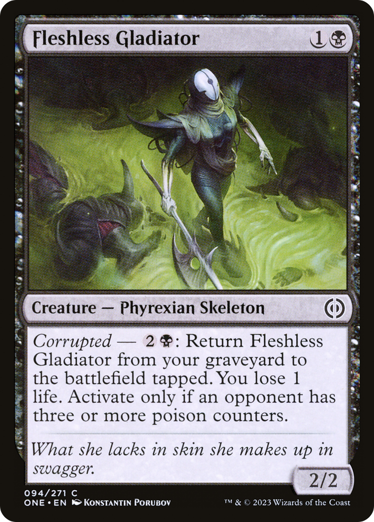 Fleshless Gladiator [Phyrexia: All Will Be One] | Good Games Modbury