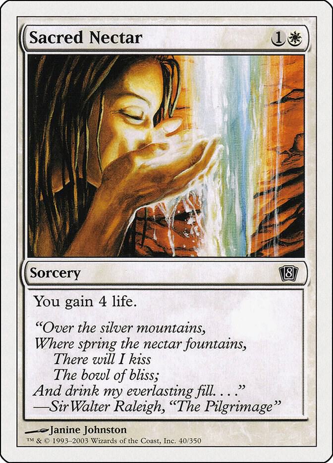 Sacred Nectar 40/350 (8th Edition)  | Good Games Modbury