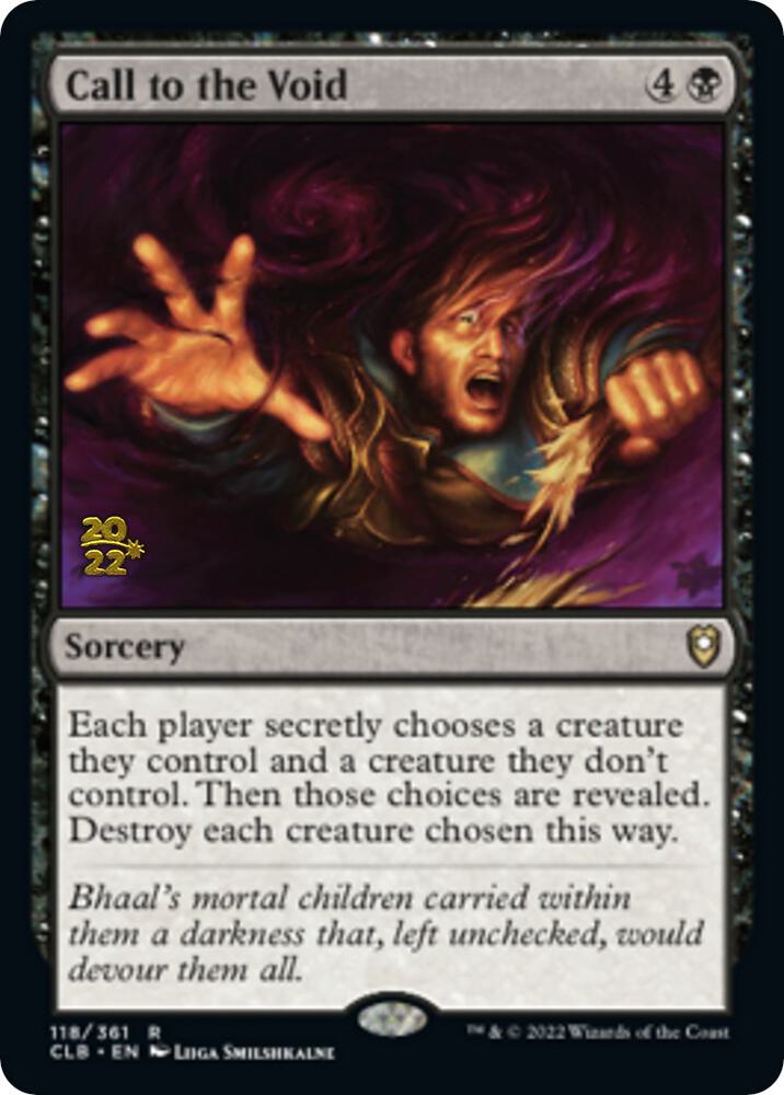 Call to the Void 118s/108 (Prerelease Cards)  - Foil | Good Games Modbury