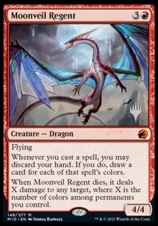 Moonveil Regent (Promo Pack) [Innistrad: Midnight Hunt Promos] | Good Games Modbury