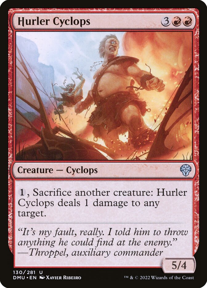 Hurler Cyclops 130/281 (Dominaria United)  | Good Games Modbury