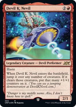 Devil K Nevil Galaxy Foil 390/244 (Unfinity)  - Foil | Good Games Modbury