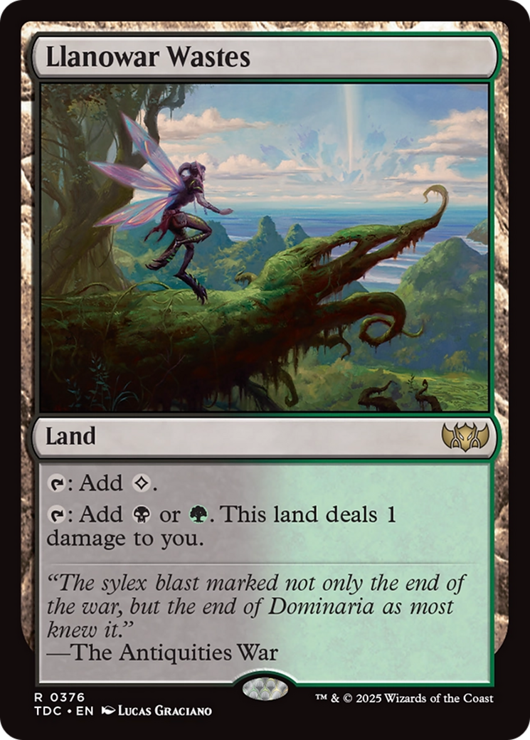 Llanowar Wastes [Tarkir: Dragonstorm Commander] | Good Games Modbury