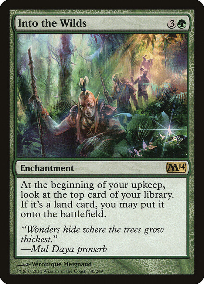 Into the Wilds 180/249 (Magic 2014 (M14))  | Good Games Modbury