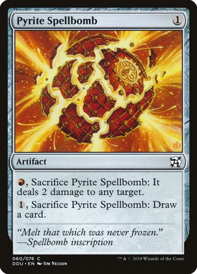 Pyrite Spellbomb 60/76 (Duel Decks: Elves vs. Inventors)  | Good Games Modbury