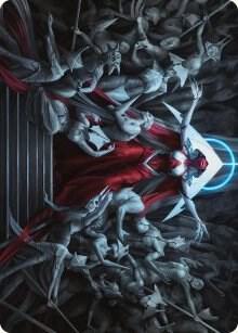 Elesh Norn Mother of Machines Art Card 2 81 2 (Art Series: Phyrexia: All Will Be One)  | Good Games Modbury