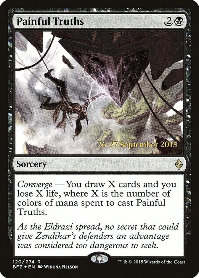 Painful Truths 120s/90 (Prerelease Cards)  - Foil | Good Games Modbury