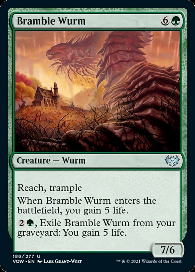 Bramble Wurm [Innistrad: Crimson Vow] | Good Games Modbury