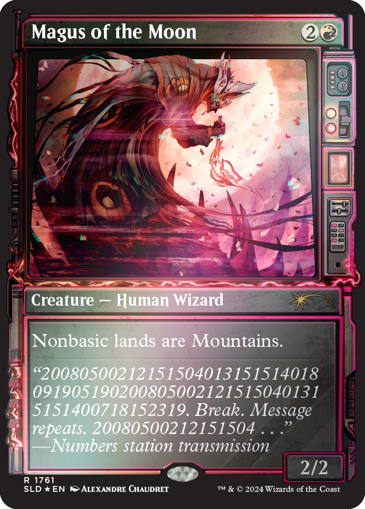 Magus of the Moon (Rainbow Foil) [Secret Lair Drop Series] | Good Games Modbury