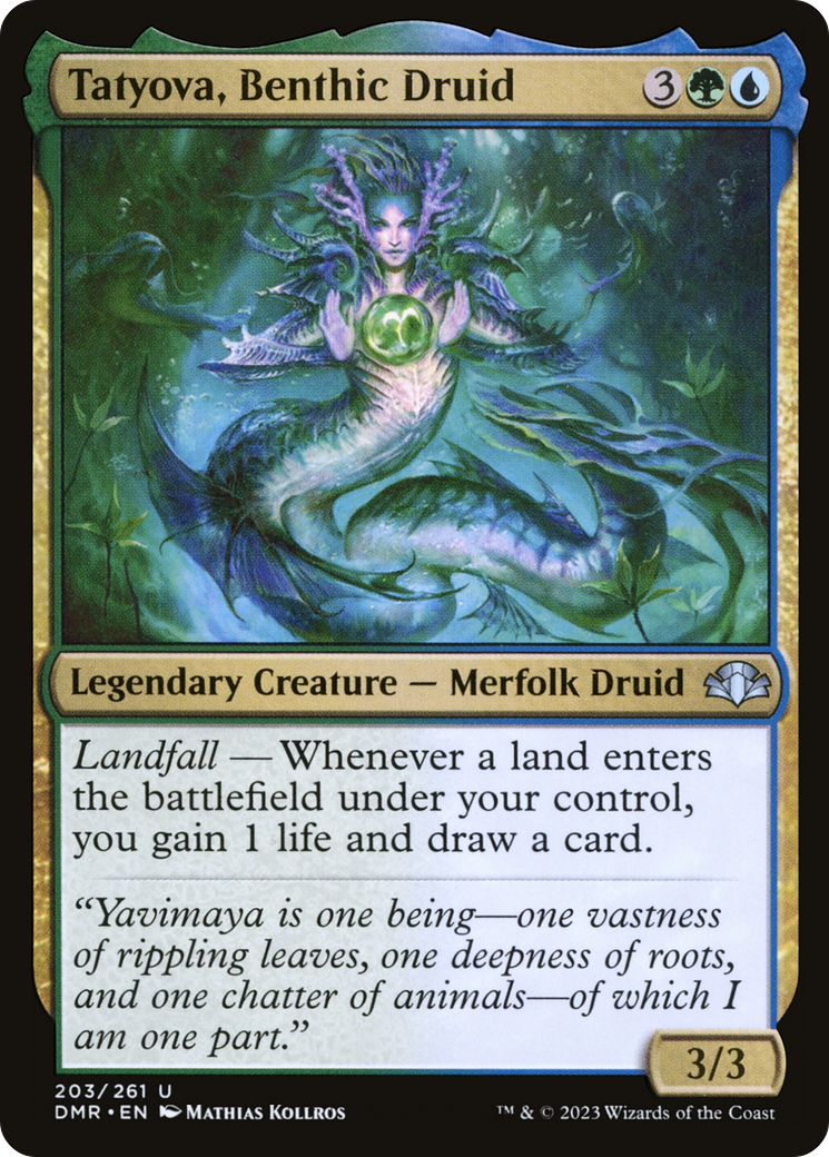 Tatyova, Benthic Druid [Dominaria Remastered] | Good Games Modbury