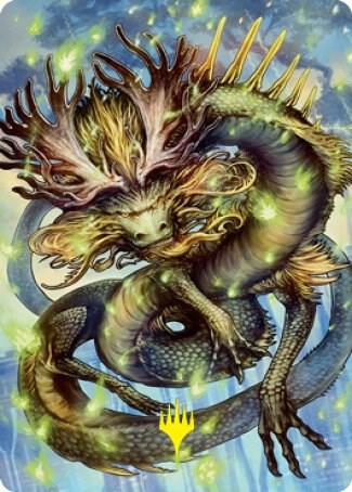 Kura the Boundless Sky Art Card Gold Stamped Signature 66 (Art Series: Kamigawa: Neon Dynasty)  | Good Games Modbury